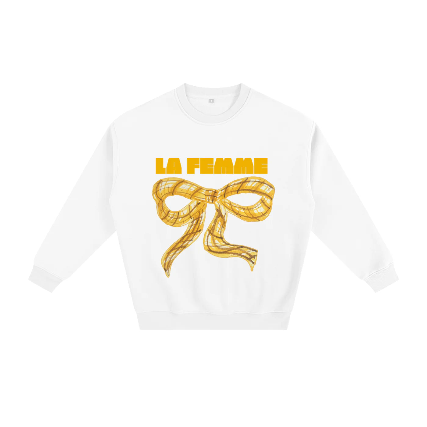 ONE LEFT- La Femme Fleeced Sweatshirt