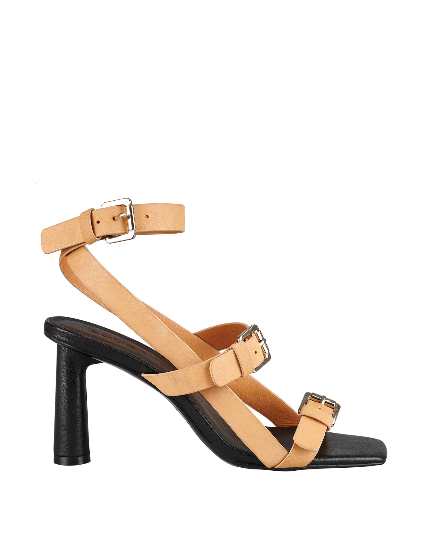 TWO LEFT- Lara Heel in Tan