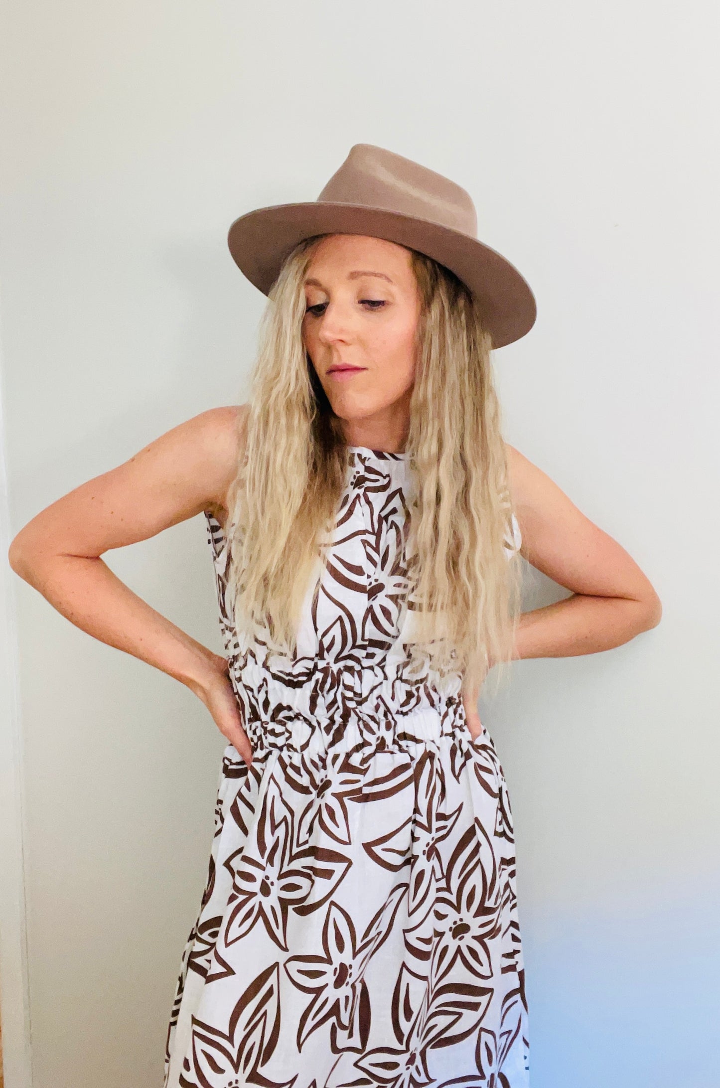 ONE LEFT The Olive Maxi Dress- Tropics