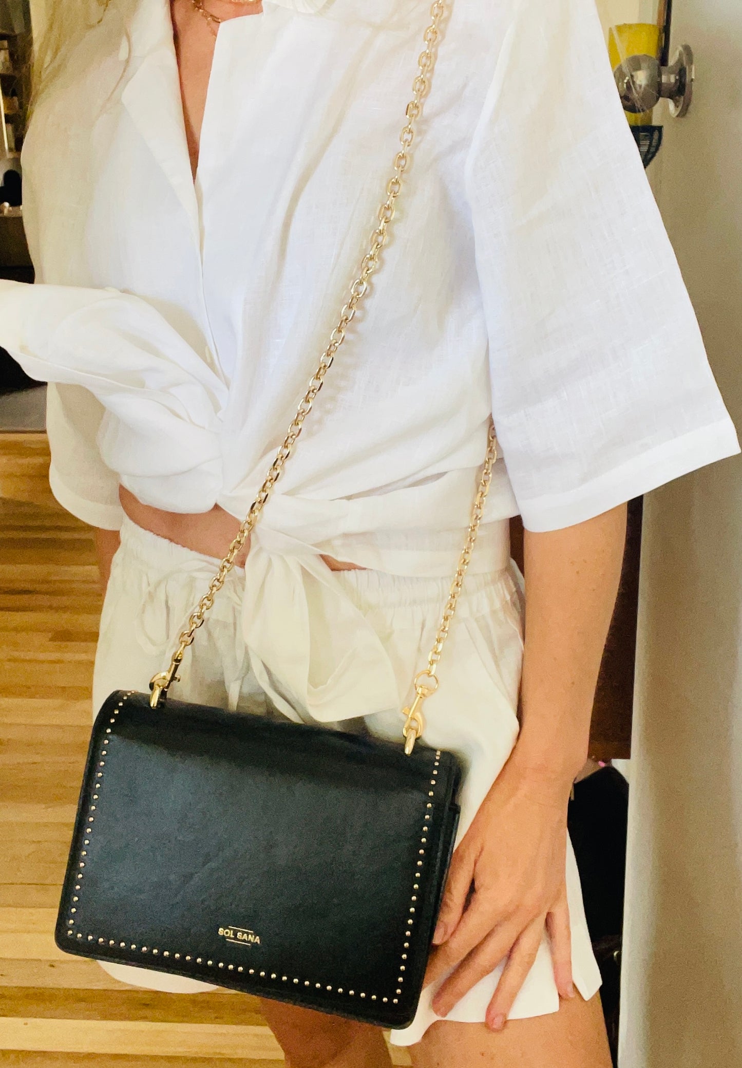 The Lou- White 100% Linen Shirt