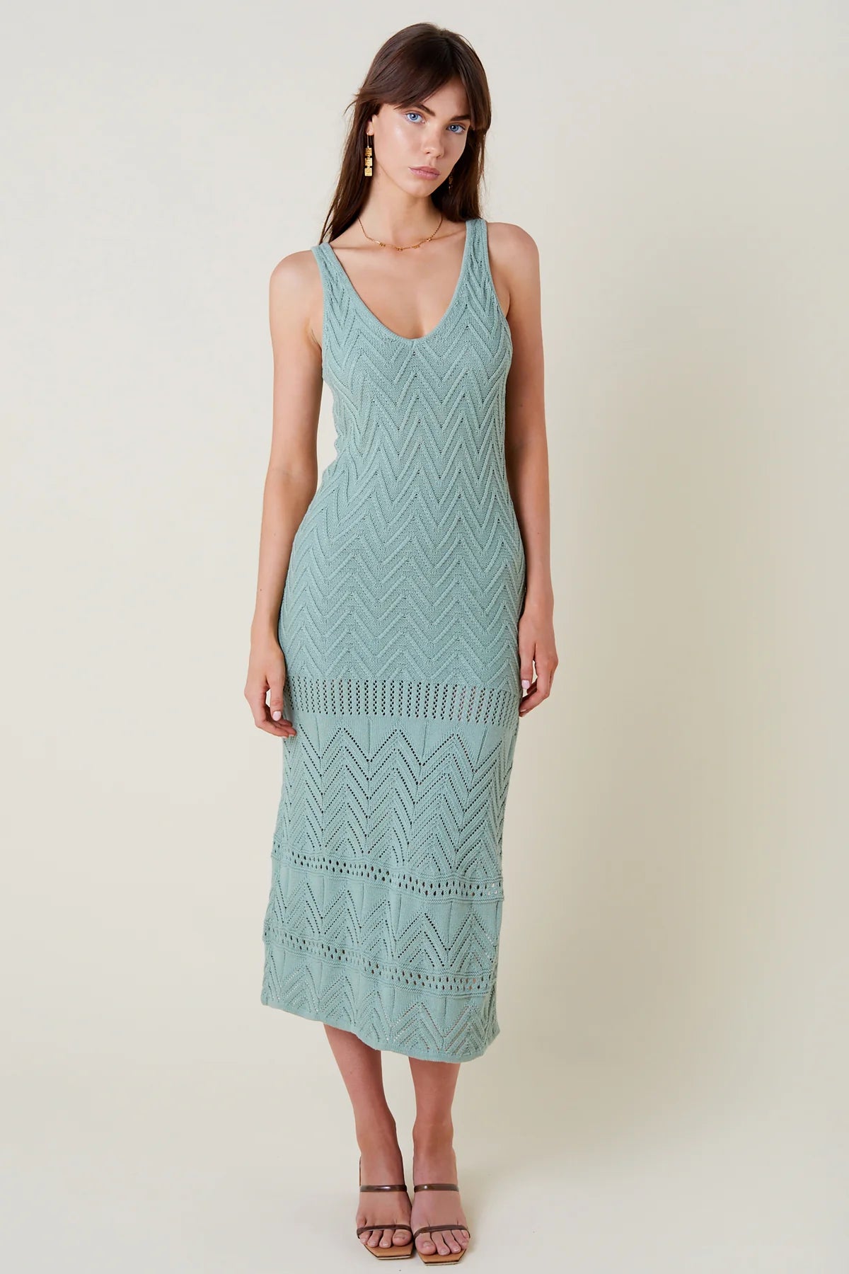 ONE LEFT Mao Knit Dress by Rue Stiic