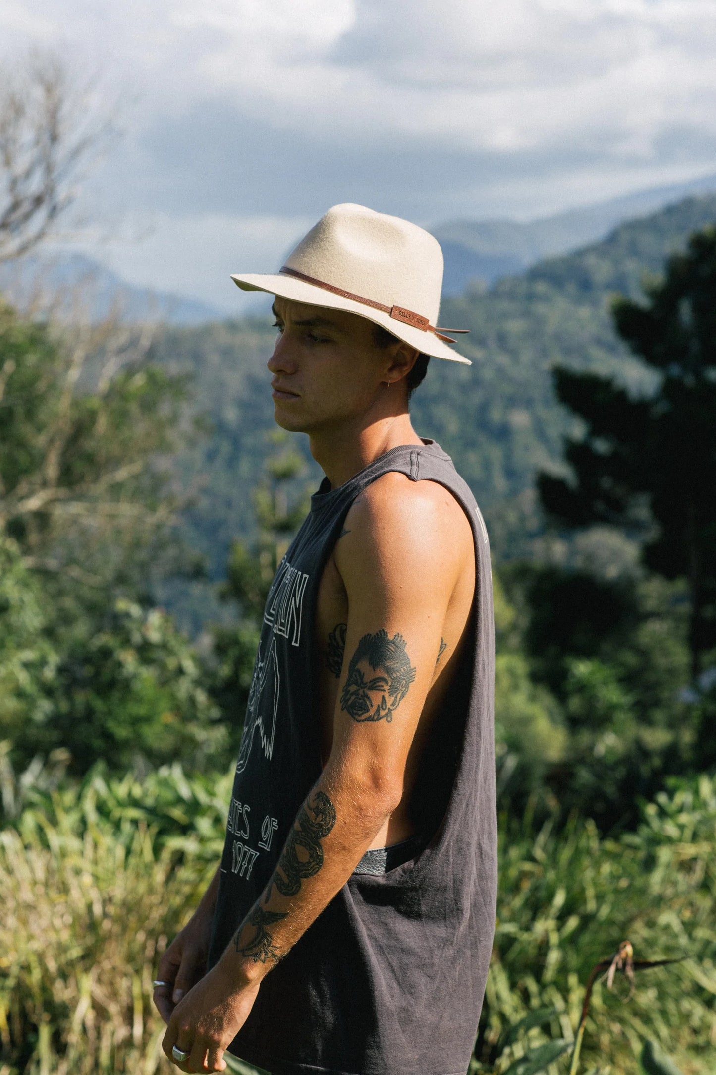 ONE LEFT- The Luna Cream Fedora