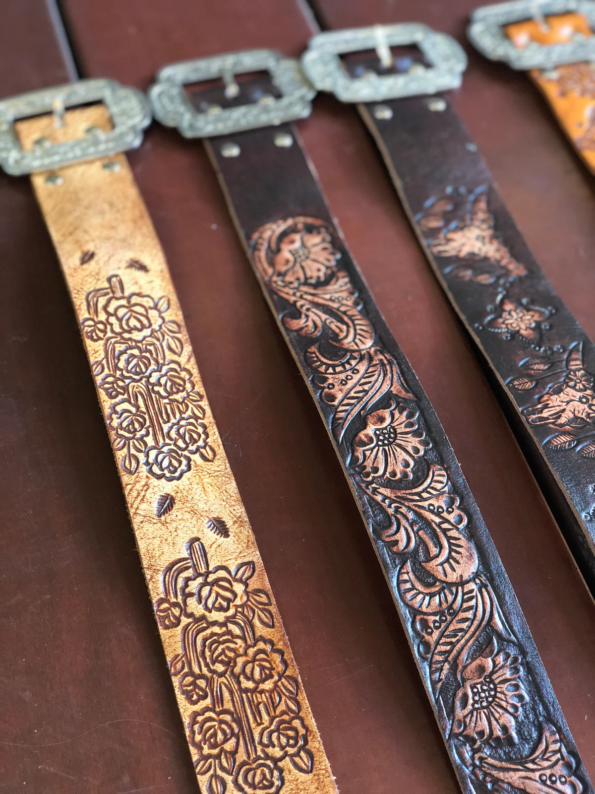Boho Leather Belt