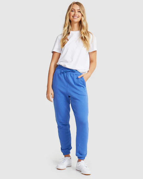 Womens Track Pants-Blue
