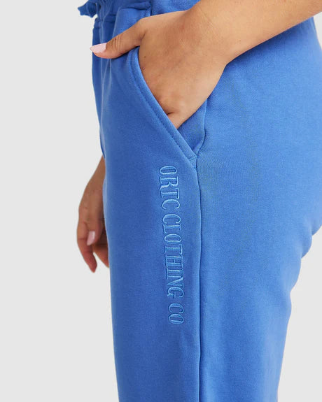 Womens Track Pants-Blue