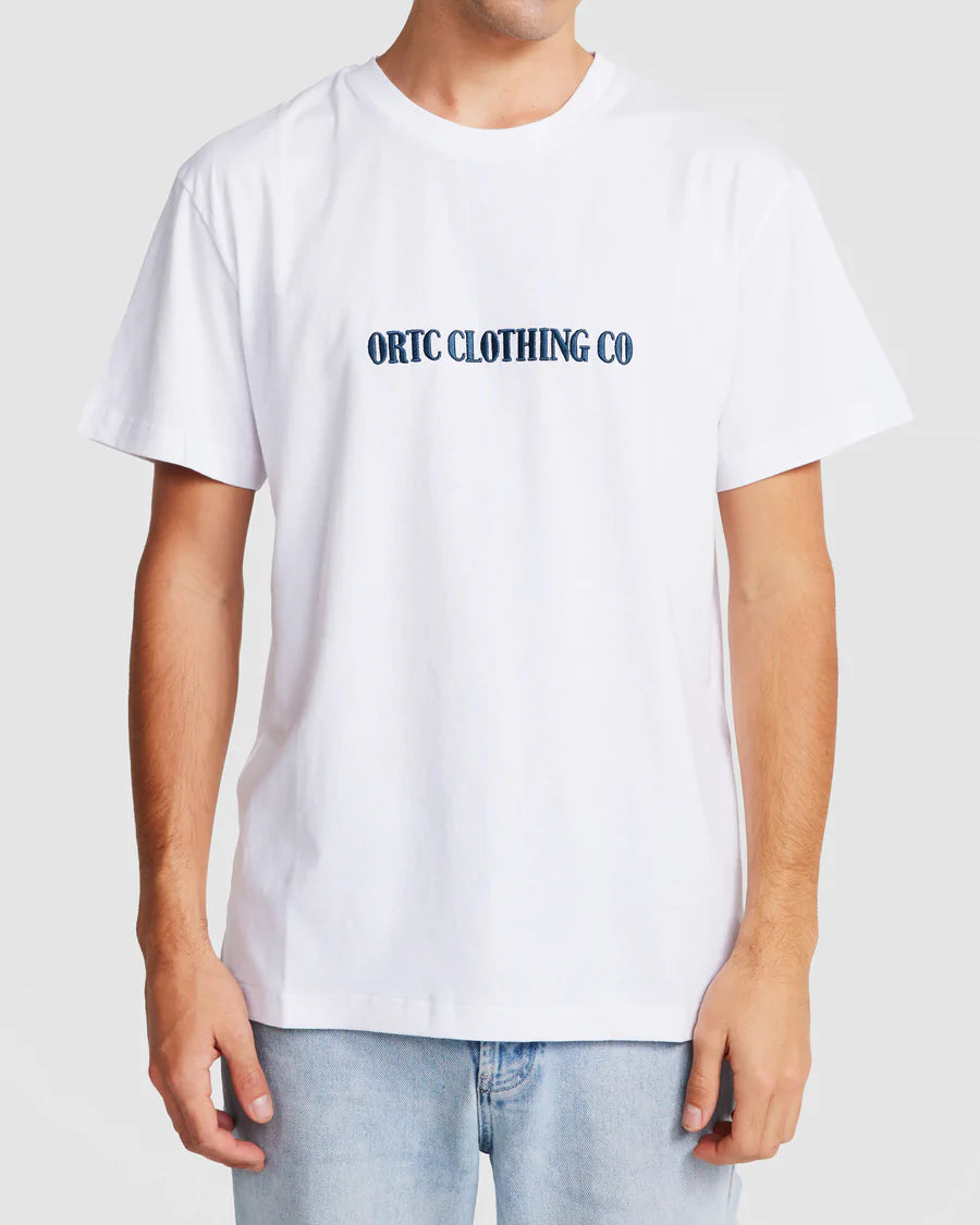 TWO LEFT- Mens Classic Logo T Shirt- White