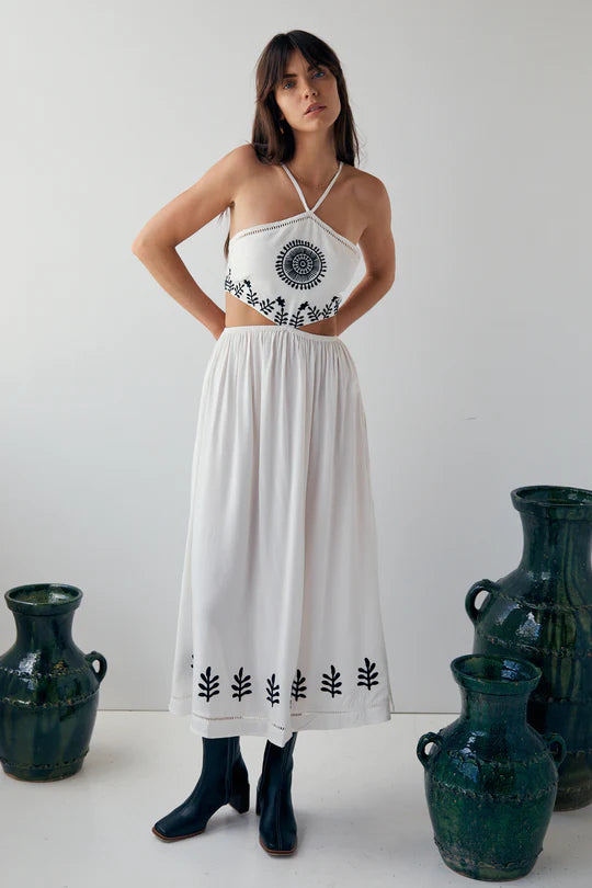 Elera Maxi Scarf Dress by Rue Stiic