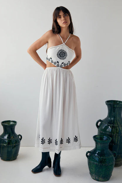 Elera Maxi Scarf Dress by Rue Stiic
