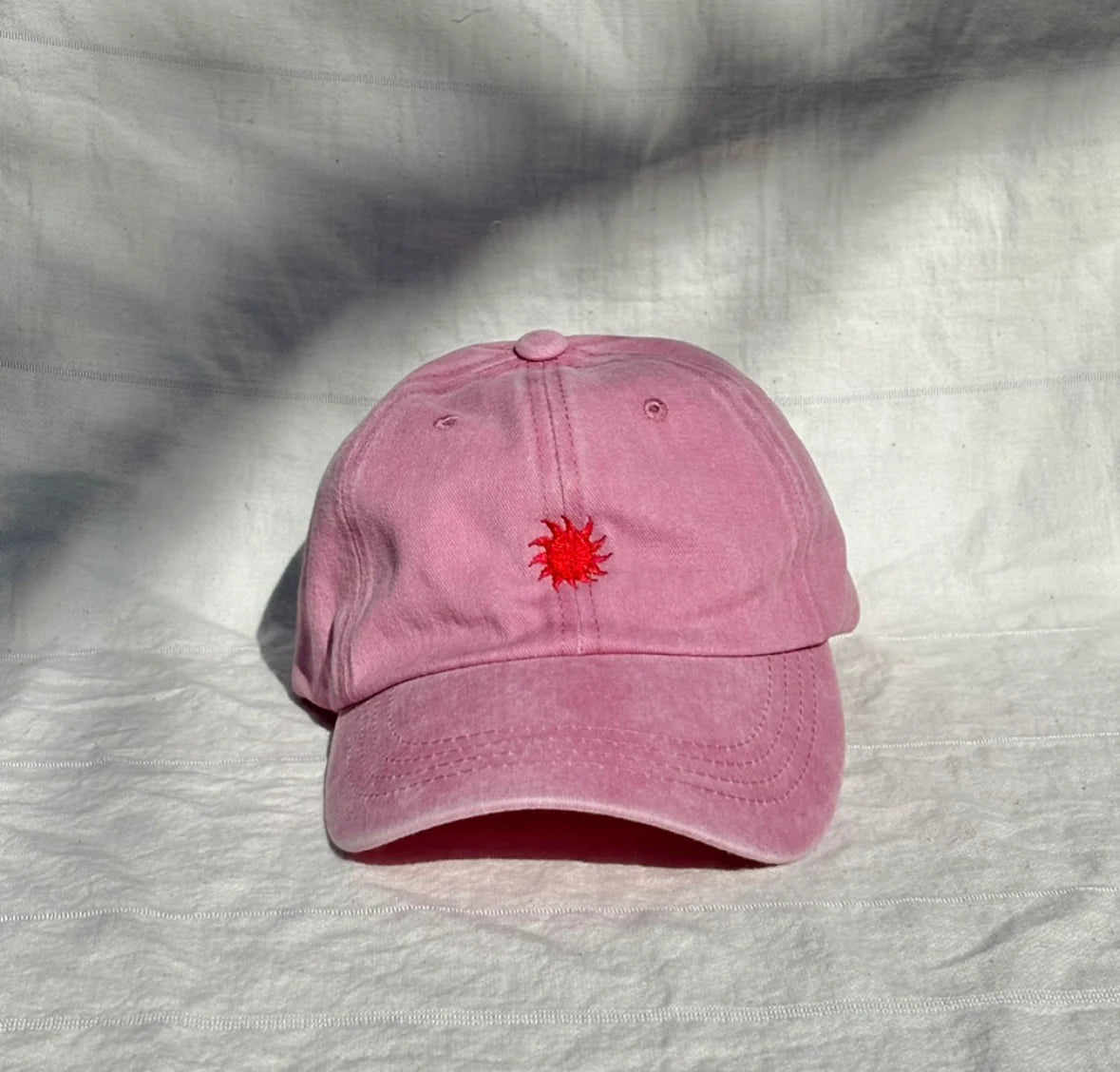 Sun Chaser Cap- Pink/red