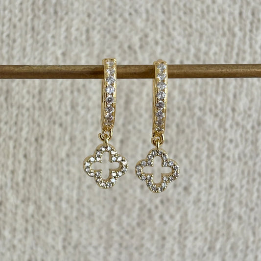 Clover Love Ear Hoops
