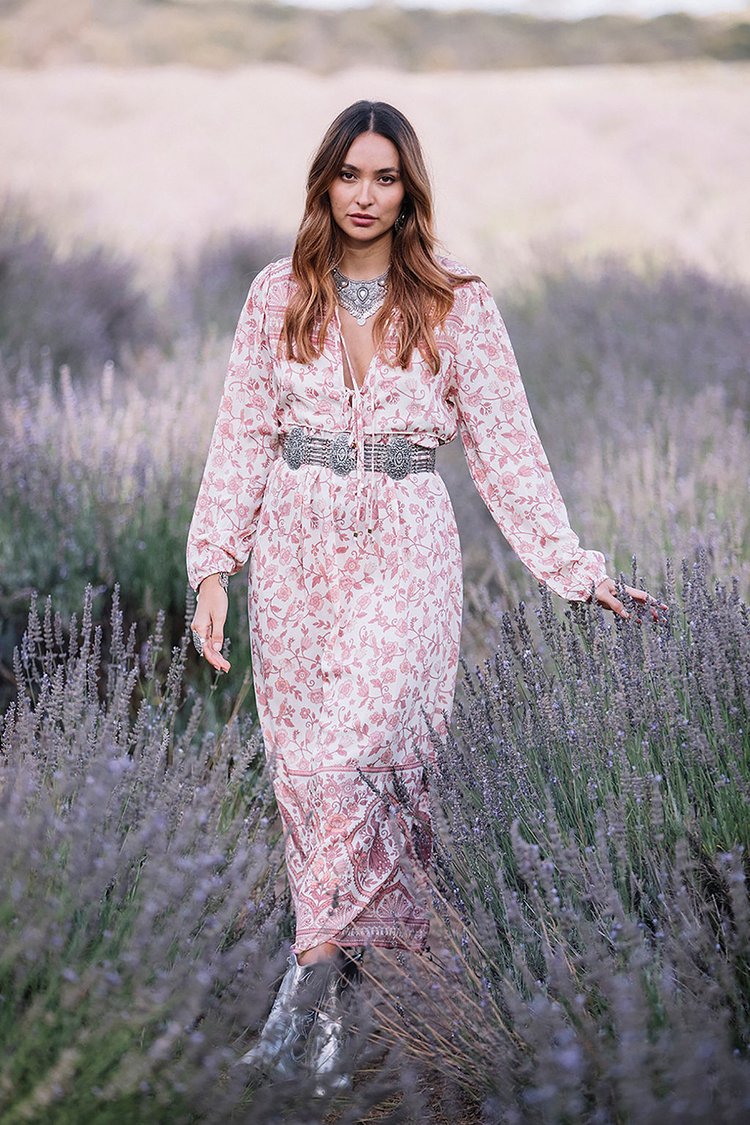 Wanderlust Gypsy Dress- Rosette