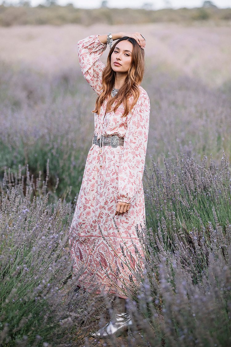 Wanderlust Gypsy Dress- Rosette