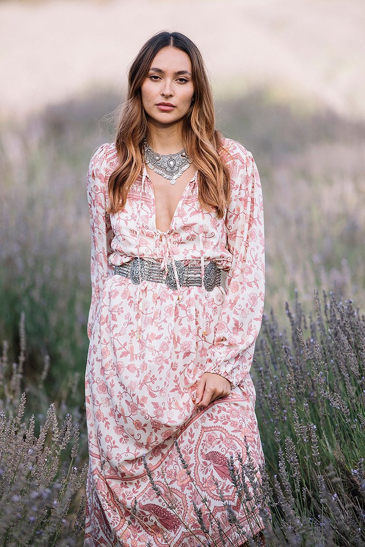 Wanderlust Gypsy Dress- Rosette