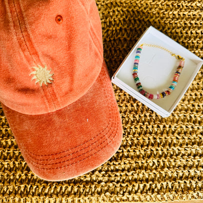 Sun Chaser Cap- Orange