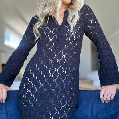 One left- Alicia Maxi Knit Dress