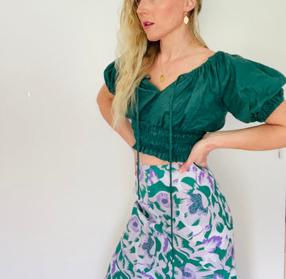 The Kora Blouse- Jade