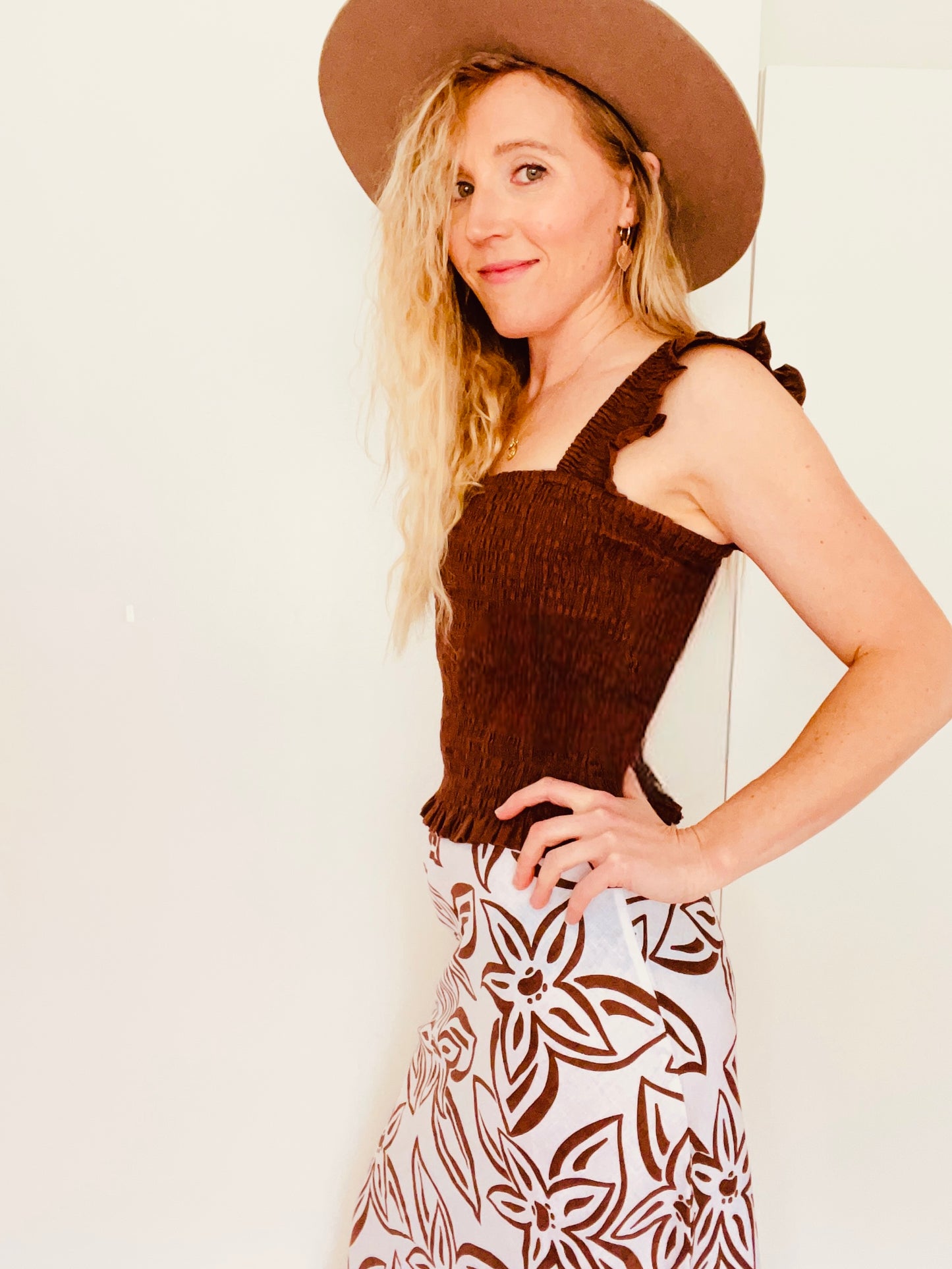 The Kate Maxi Skirt- Tropics