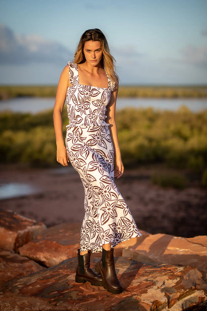 The Kate Maxi Skirt- Tropics