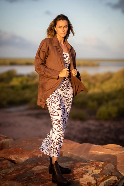 The Kate Maxi Skirt- Tropics