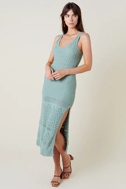 ONE LEFT Mao Knit Dress by Rue Stiic