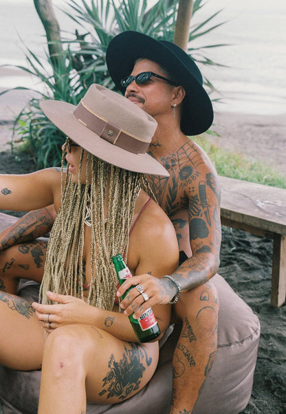 Wild West Tan Fedora