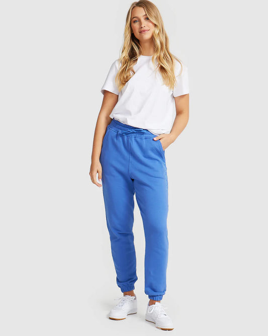 Womens Track Pants-Blue