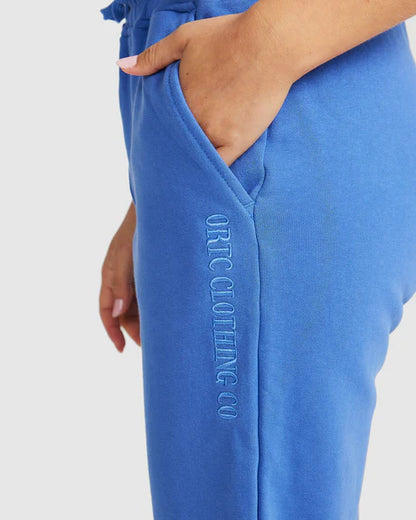 Womens Track Pants-Blue
