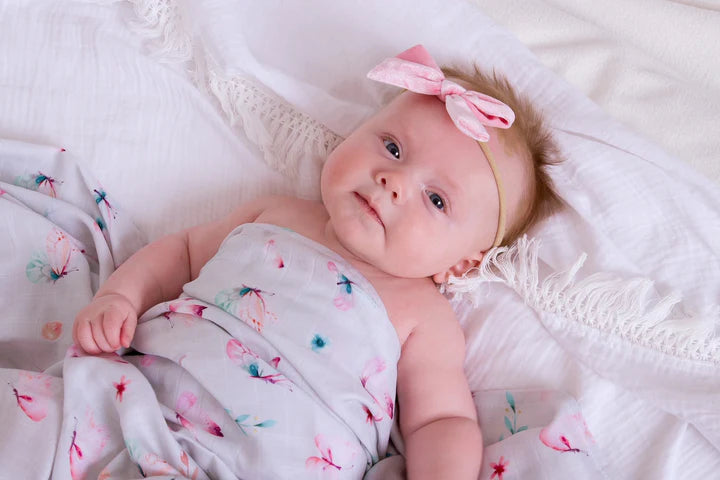 Erika Organic Bamboo/Cotton Baby Swaddle