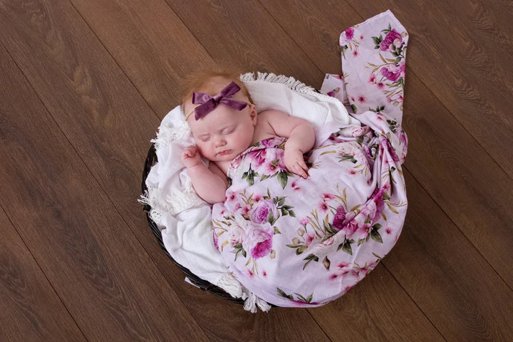 Layla Organic Bamboo/Cotton Baby Swaddle